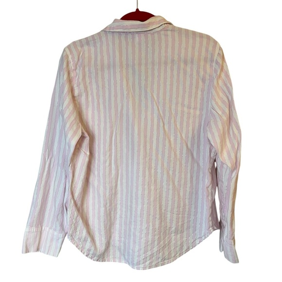 Victoria’s Secret Pink Striped Pajama Top - Picture 4 of 9